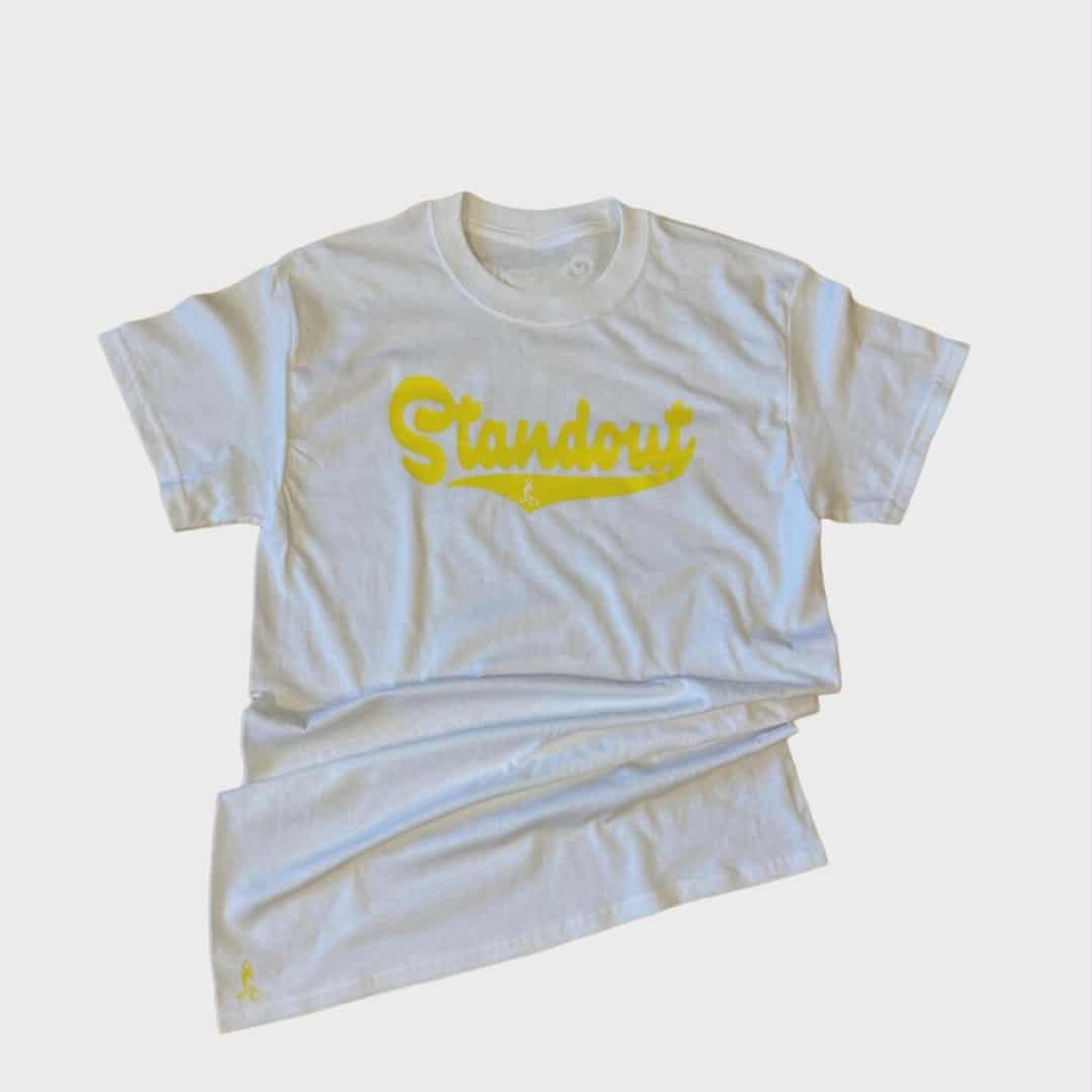 Standout Staple Tee - Yellow