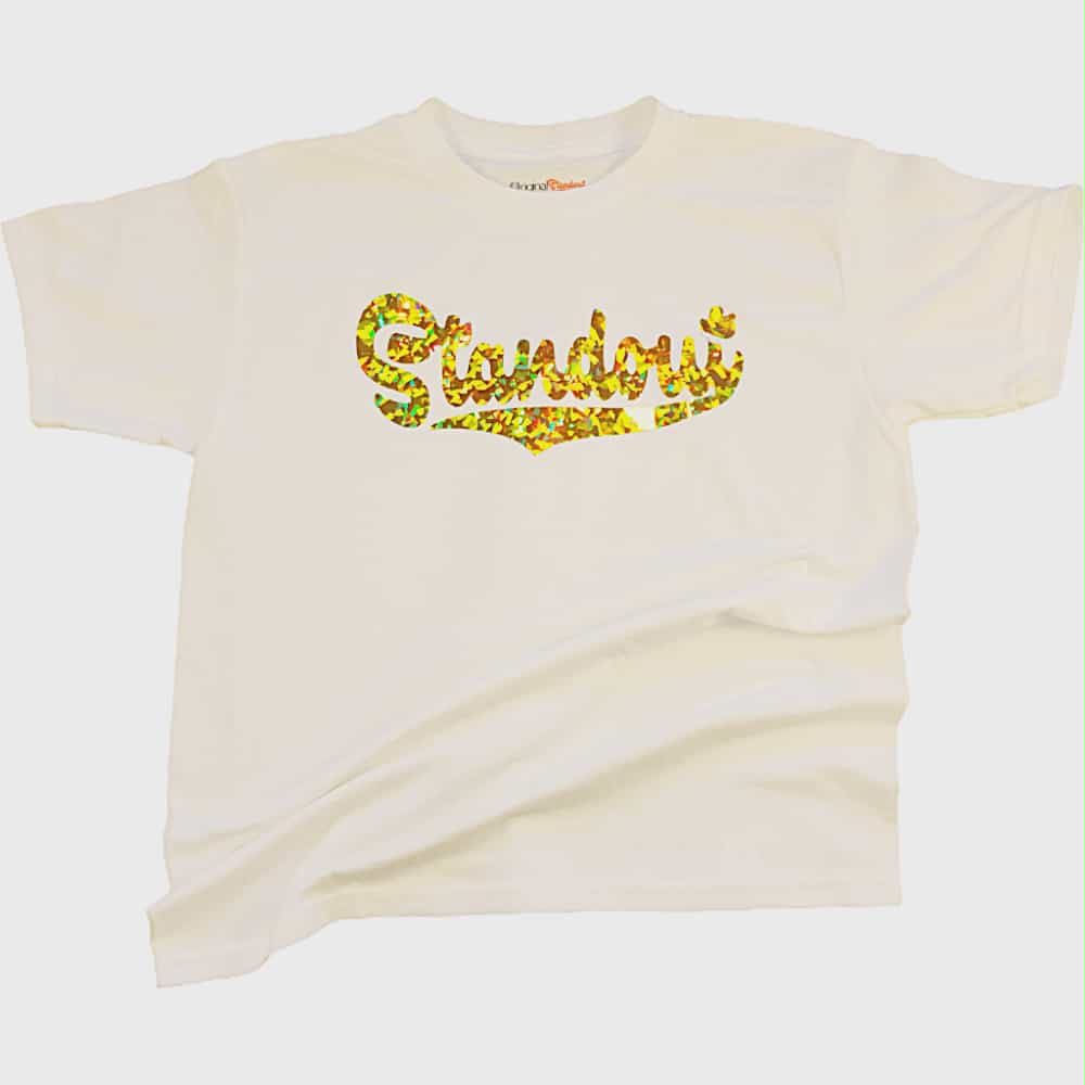 Standout Tee - Gold Mirror