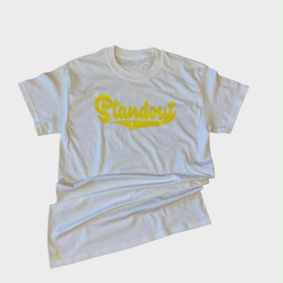 Standout Staple Tee - Yellow